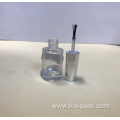 Empty Transparent Glass Nail Polish Bottle With Cap